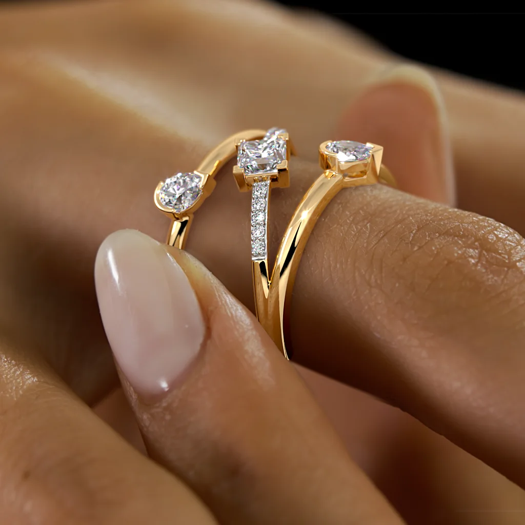 Trio Glint Diamond Ring BIMA - Image 2