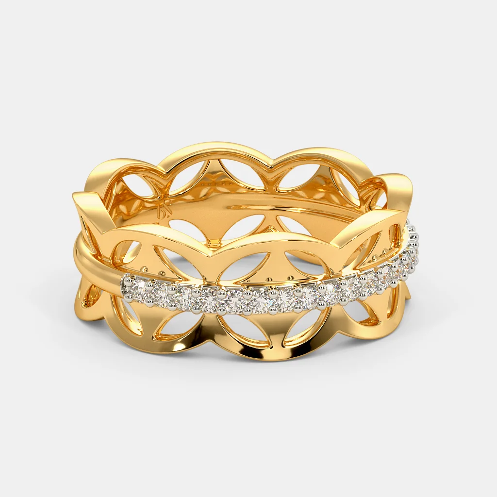 Floral Spark Diamond Ring BISG - Image 2