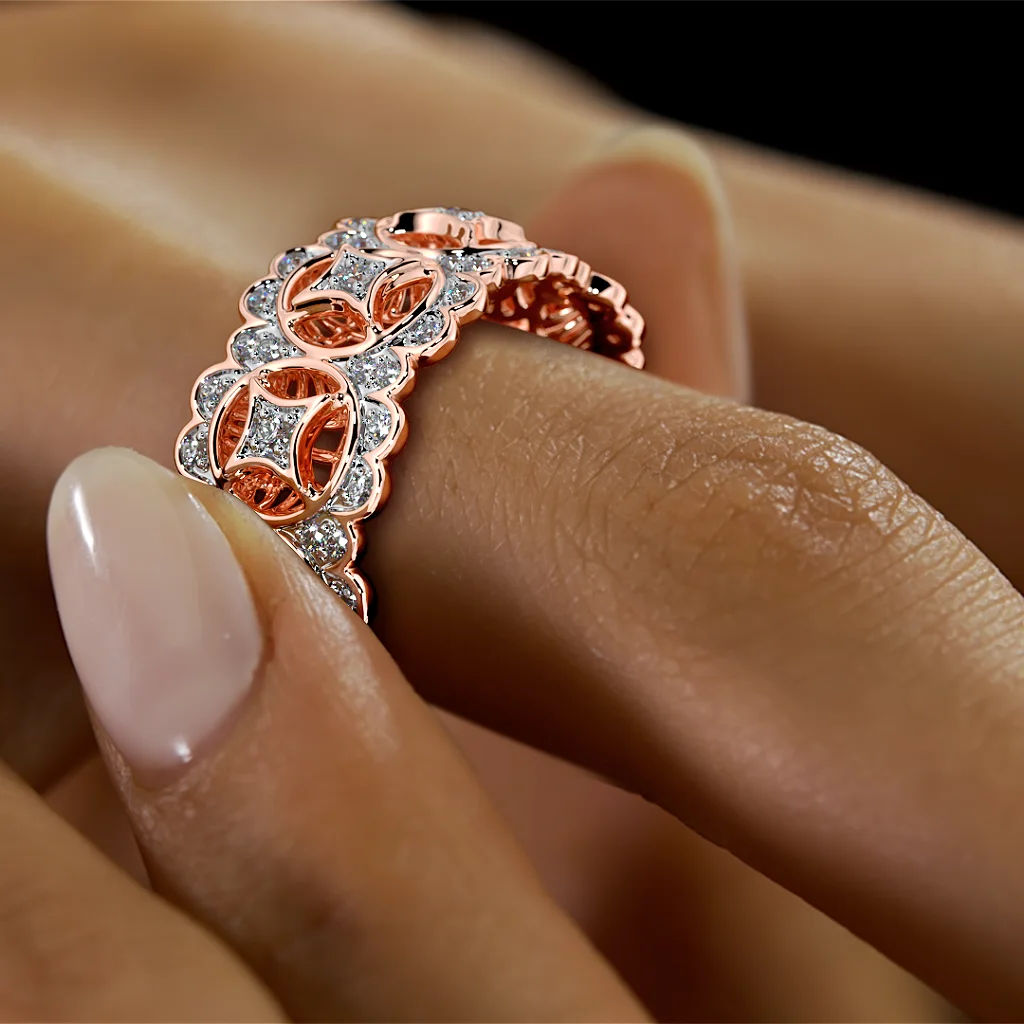 Diamond Filigree Ring BISK - Image 3
